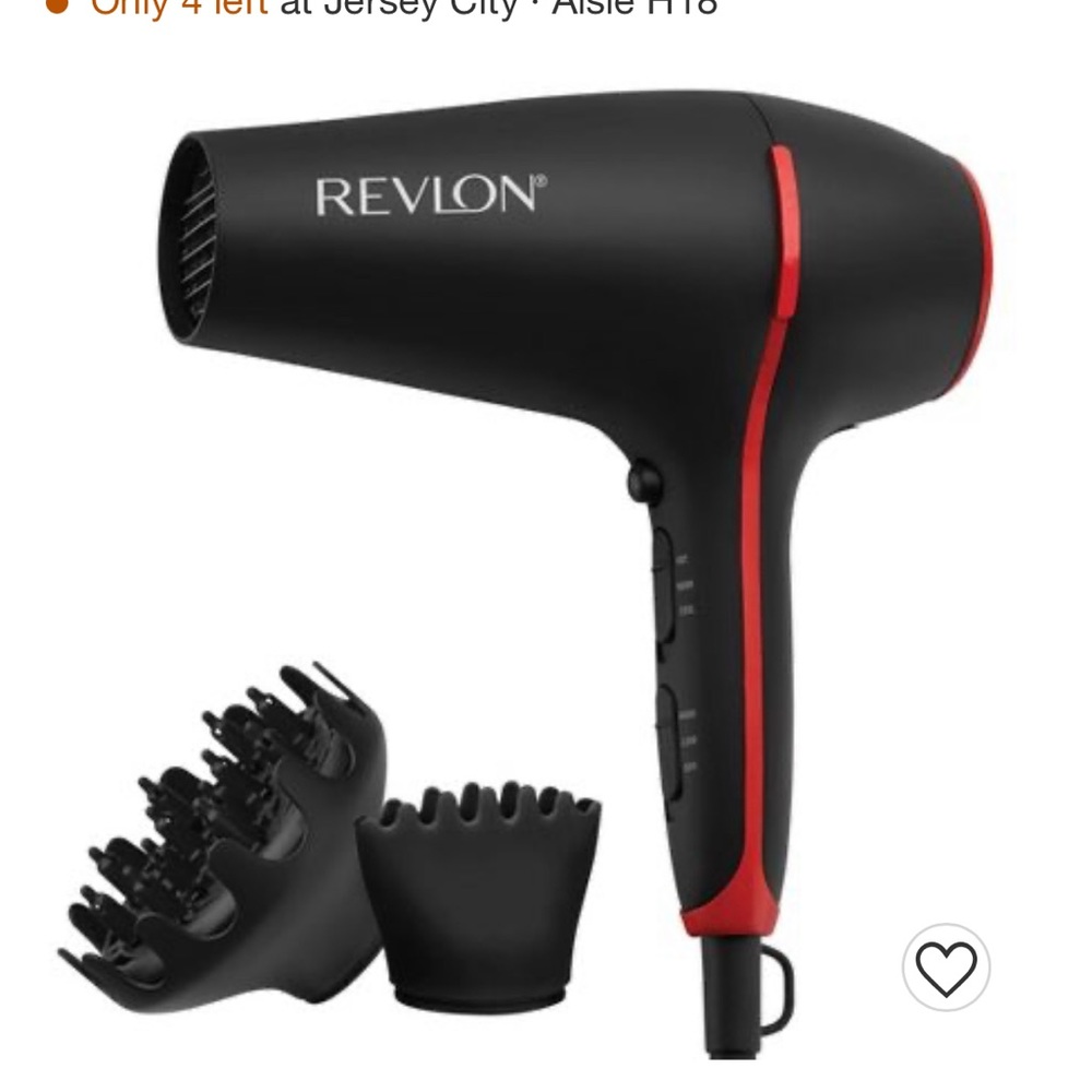 **SOLD** REVLON smoothstay coconut oil infused hairdryer